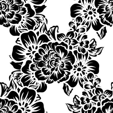 Kusursuz çiçek deseni