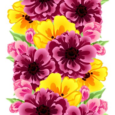 Kusursuz çiçek deseni