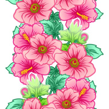 Kusursuz çiçek deseni