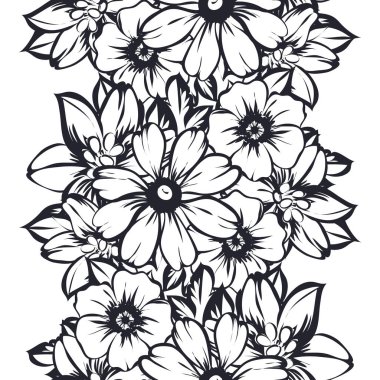 Kusursuz çiçek deseni