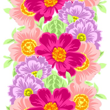 Kusursuz çiçek deseni