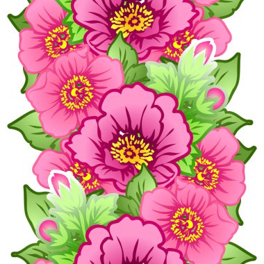 Kusursuz çiçek deseni