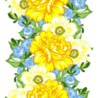 Kusursuz çiçek deseni