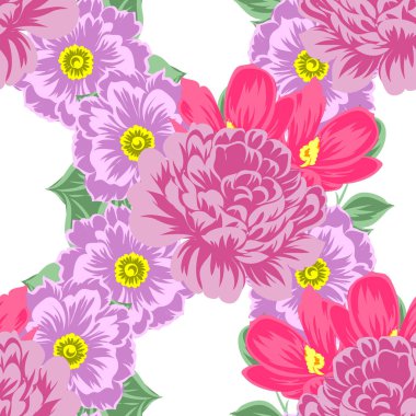 Kusursuz çiçek deseni