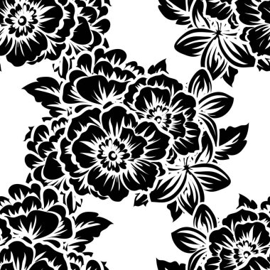 Kusursuz çiçek deseni