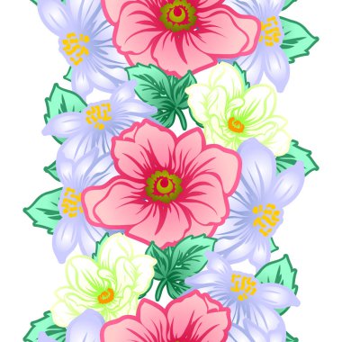 Kusursuz çiçek deseni