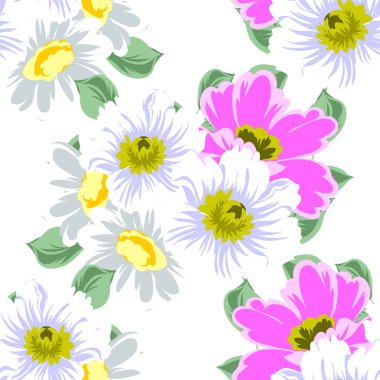 Kusursuz çiçek deseni