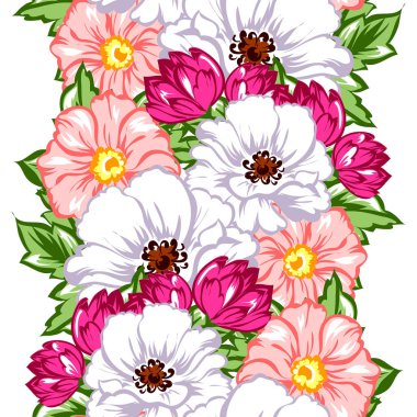 Kusursuz çiçek deseni