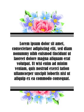 İhale çiçek davetiye