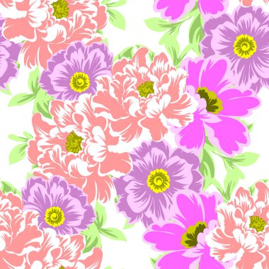 Kusursuz çiçek deseni