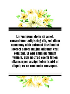 İhale çiçek davetiye