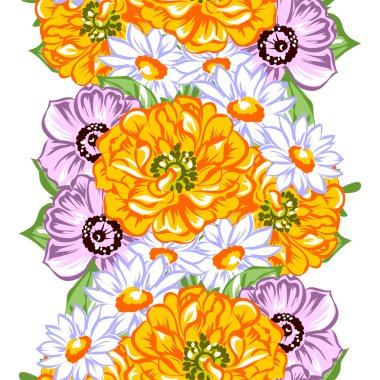 Kusursuz çiçek deseni