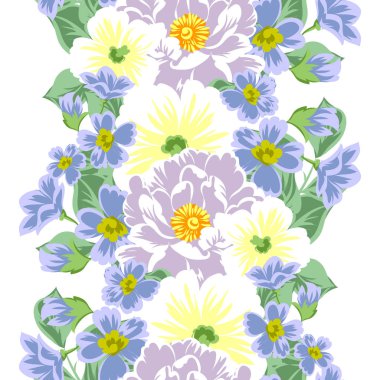 Kusursuz çiçek deseni