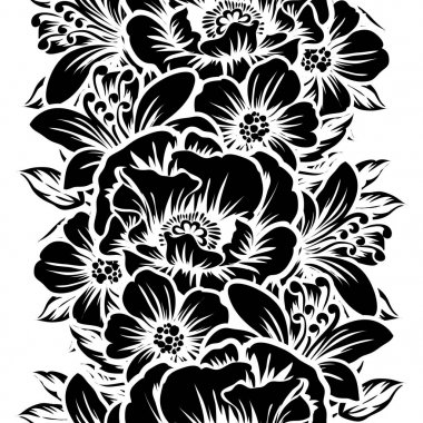 Kusursuz çiçek deseni