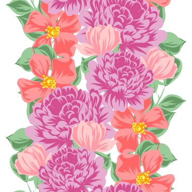 Kusursuz çiçek deseni