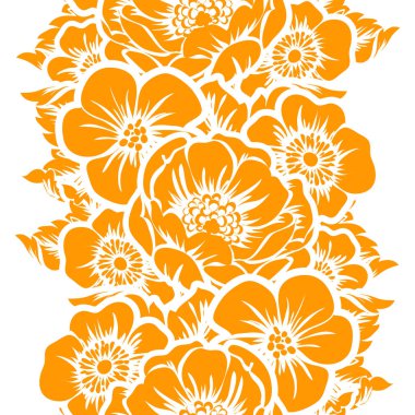 Kusursuz çiçek deseni