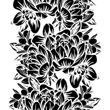 Kusursuz çiçek deseni