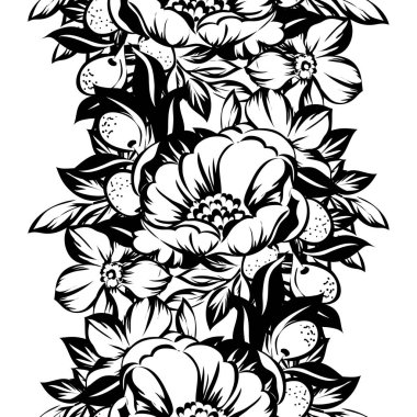 Kusursuz çiçek deseni