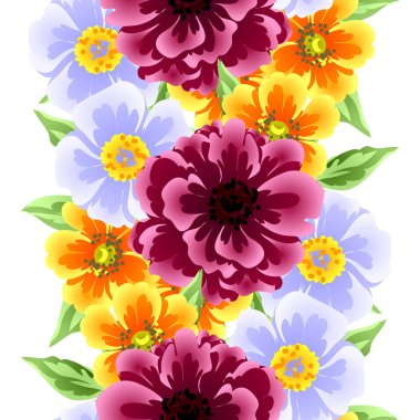 Kusursuz çiçek deseni