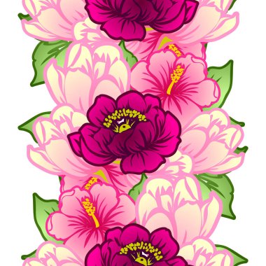 Kusursuz çiçek deseni