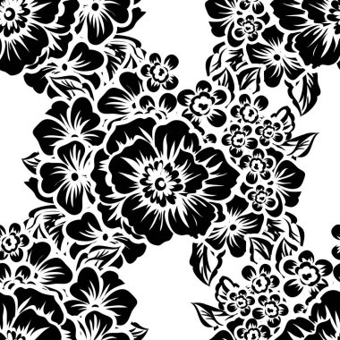 Kusursuz çiçek deseni