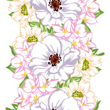 Kusursuz çiçek deseni