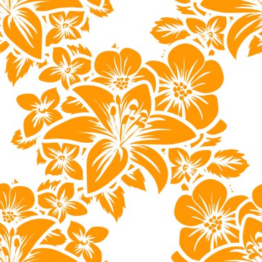 Kusursuz çiçek deseni