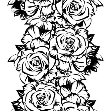 Kusursuz çiçek deseni