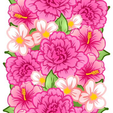 Kusursuz çiçek deseni