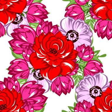 Kusursuz çiçek deseni