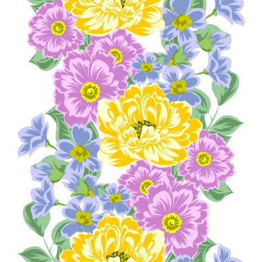 Kusursuz çiçek deseni