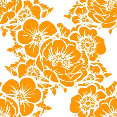 Kusursuz çiçek deseni