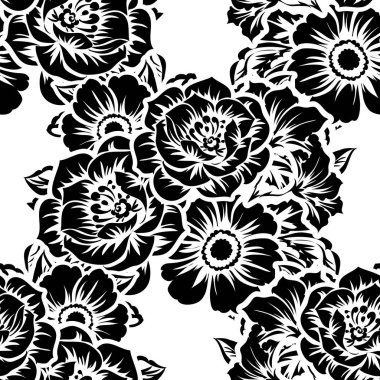 Kusursuz çiçek deseni