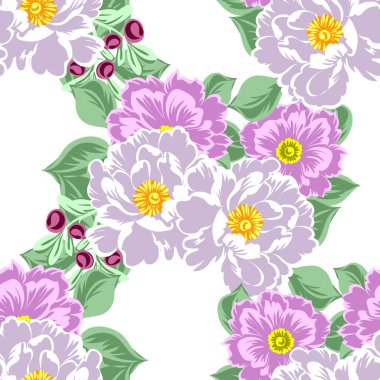 Kusursuz çiçek deseni