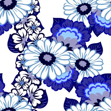 Kusursuz çiçek deseni