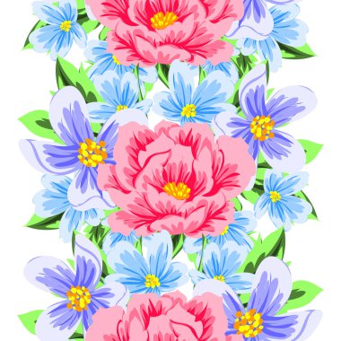 Kusursuz çiçek deseni