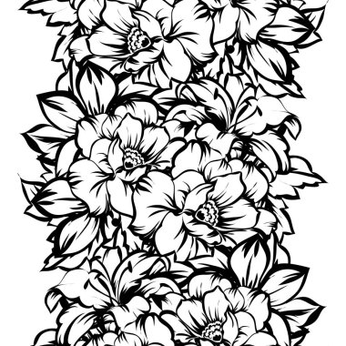 Kusursuz çiçek deseni