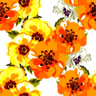 Kusursuz çiçek deseni