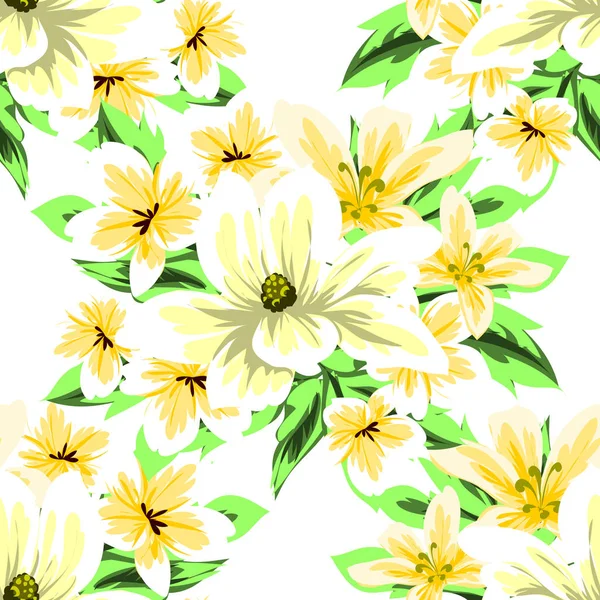 Kusursuz çiçek deseni