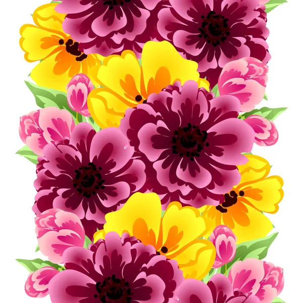 Kusursuz çiçek deseni