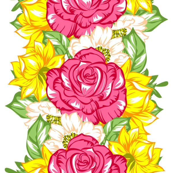 Kusursuz çiçek deseni