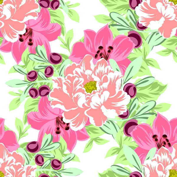 Kusursuz çiçek deseni