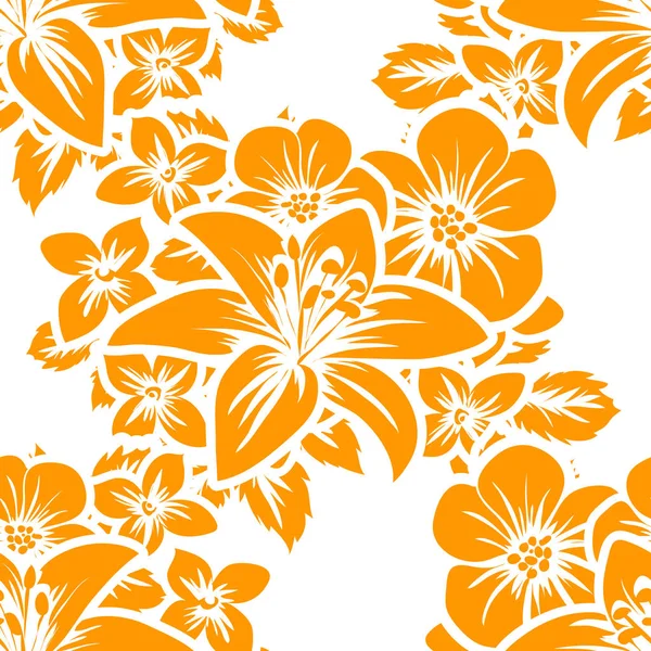 Kusursuz çiçek deseni