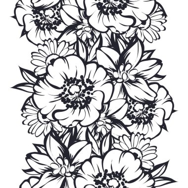 Kusursuz çiçek deseni