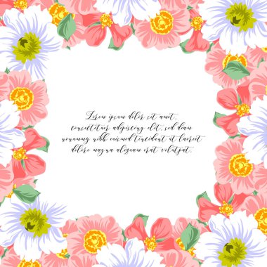 İhale çiçek davetiye