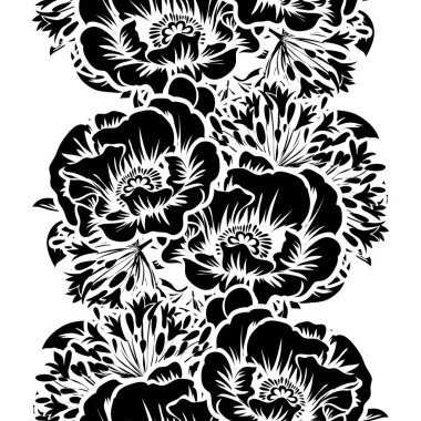 Kusursuz çiçek deseni