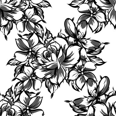 Kusursuz çiçek deseni