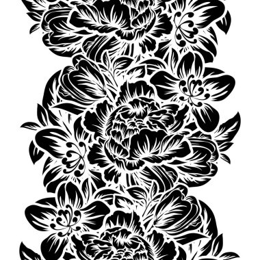 Kusursuz çiçek deseni