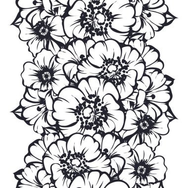 Kusursuz çiçek deseni