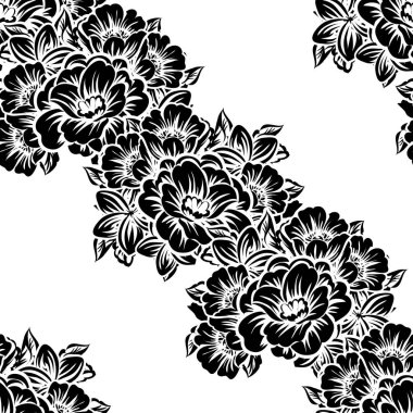 Kusursuz çiçek deseni